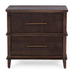Classic Home Westlake Solid Wood 2 Drawer Nightstand
