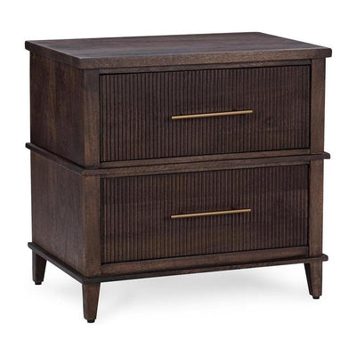 Classic Home Westlake Solid Wood 2 Drawer Nightstand
