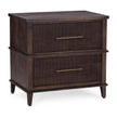 Classic Home Westlake Solid Wood 2 Drawer Nightstand