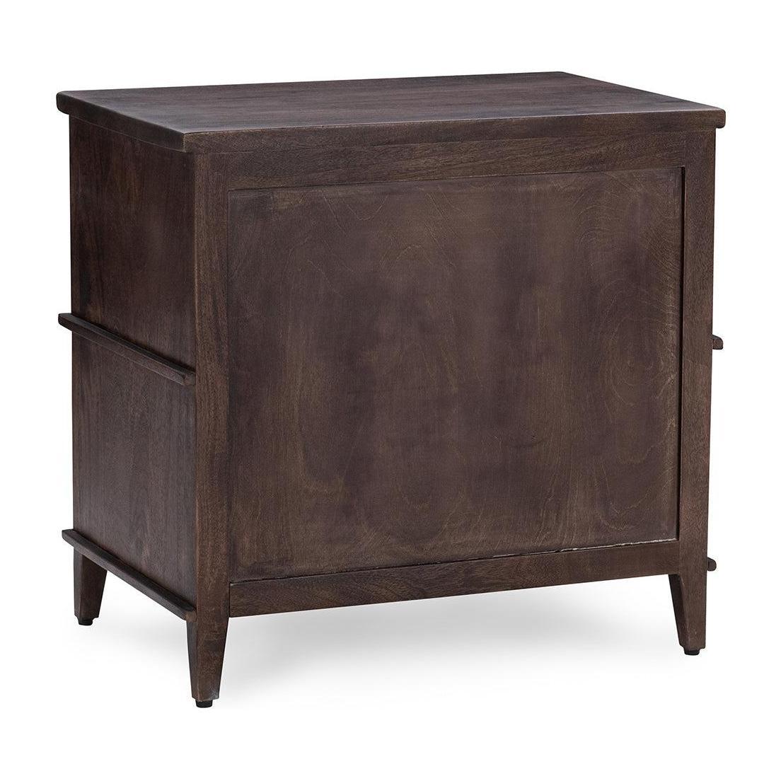 Classic Home Westlake Solid Wood 2 Drawer Nightstand