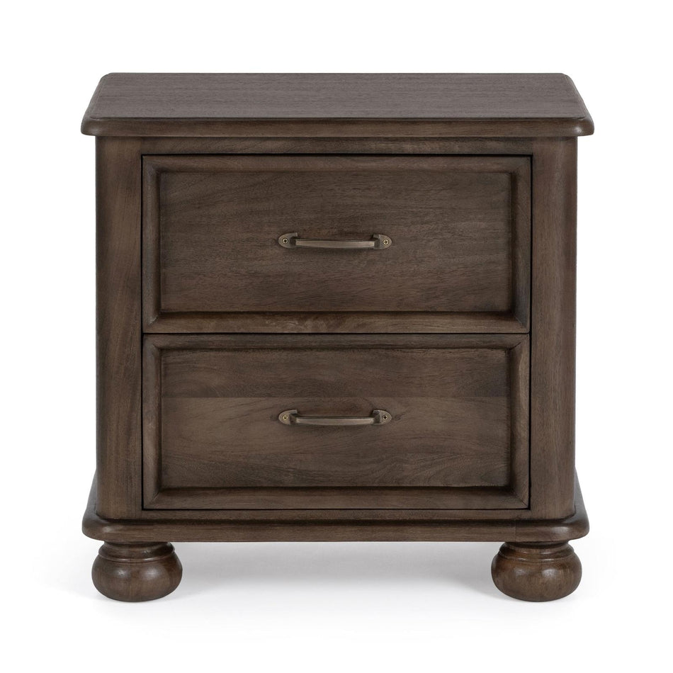 Classic Home Brookside 2 Drawer Nightstand