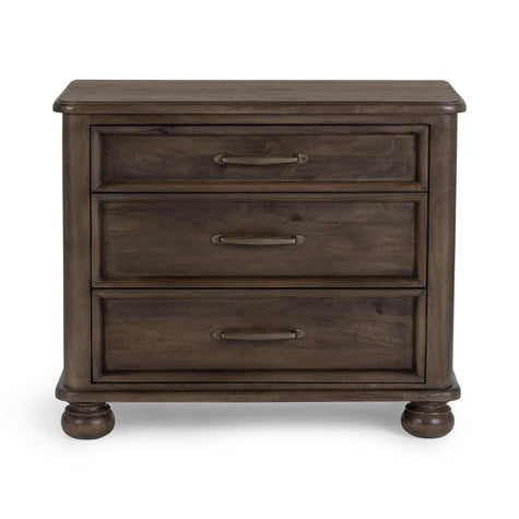 Classic Home Brookside 3 Drawer Nightstand