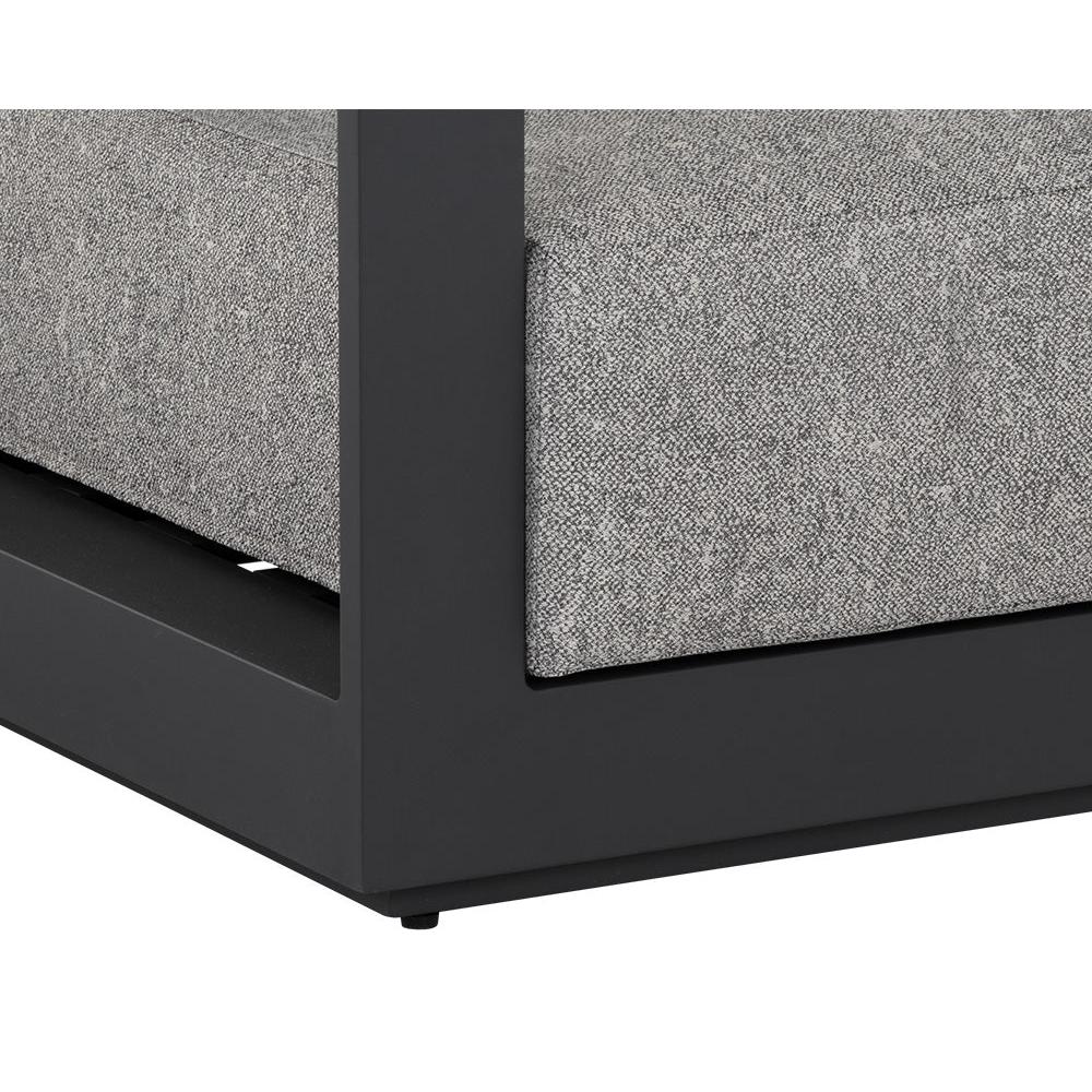 Sunpan Tavira Charcoal Armchair