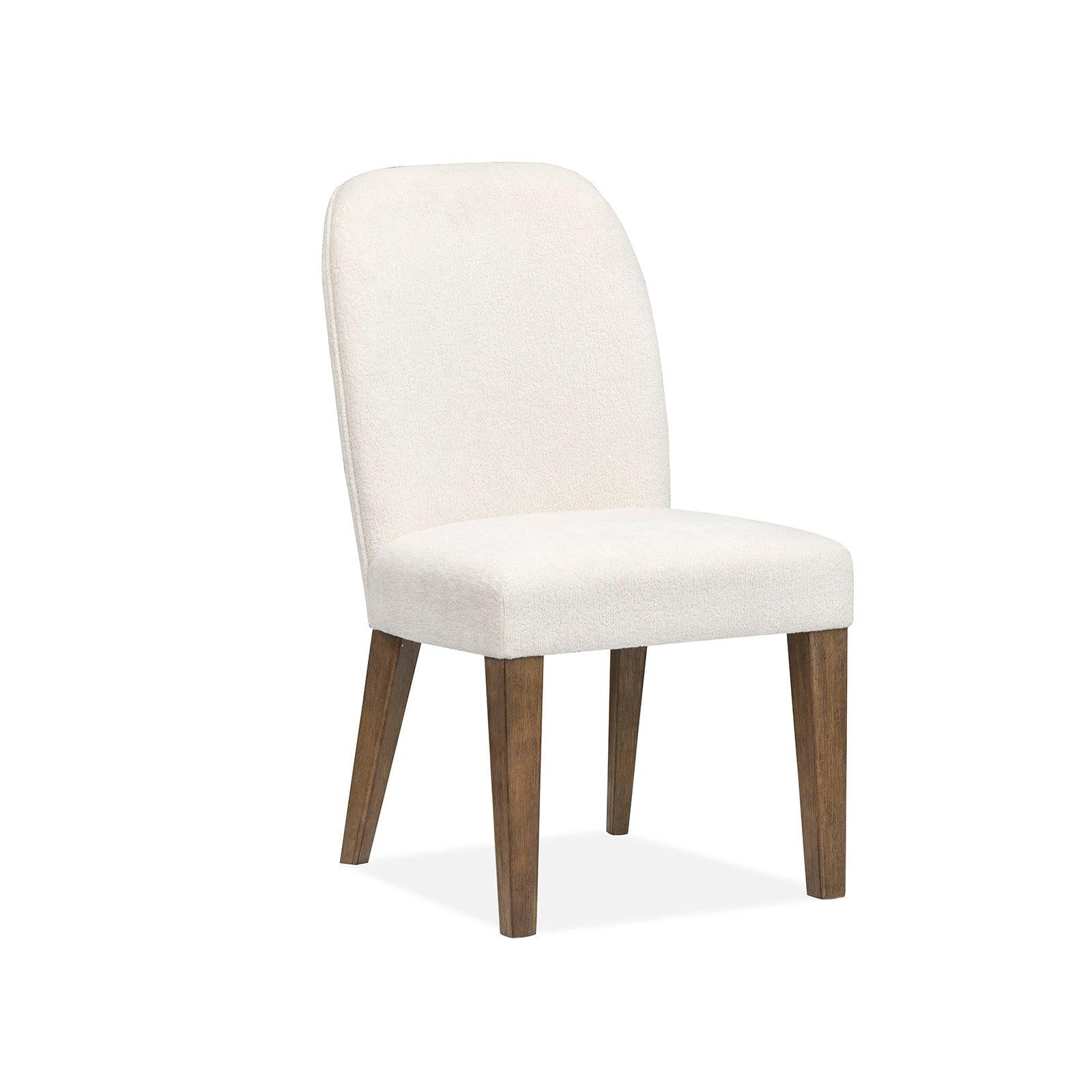 Magnussen Home Westbourne Dark Umber Upholstered Host Chair Set of 2