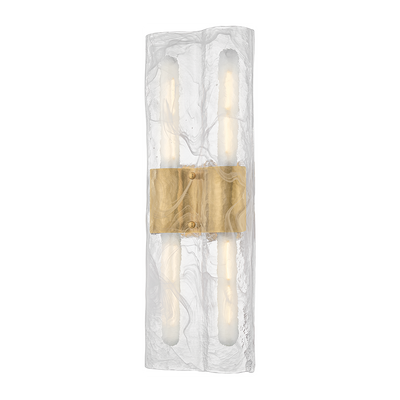 Corbett Bromo 4 Light Vintage Brass Wall Sconce Wall Light