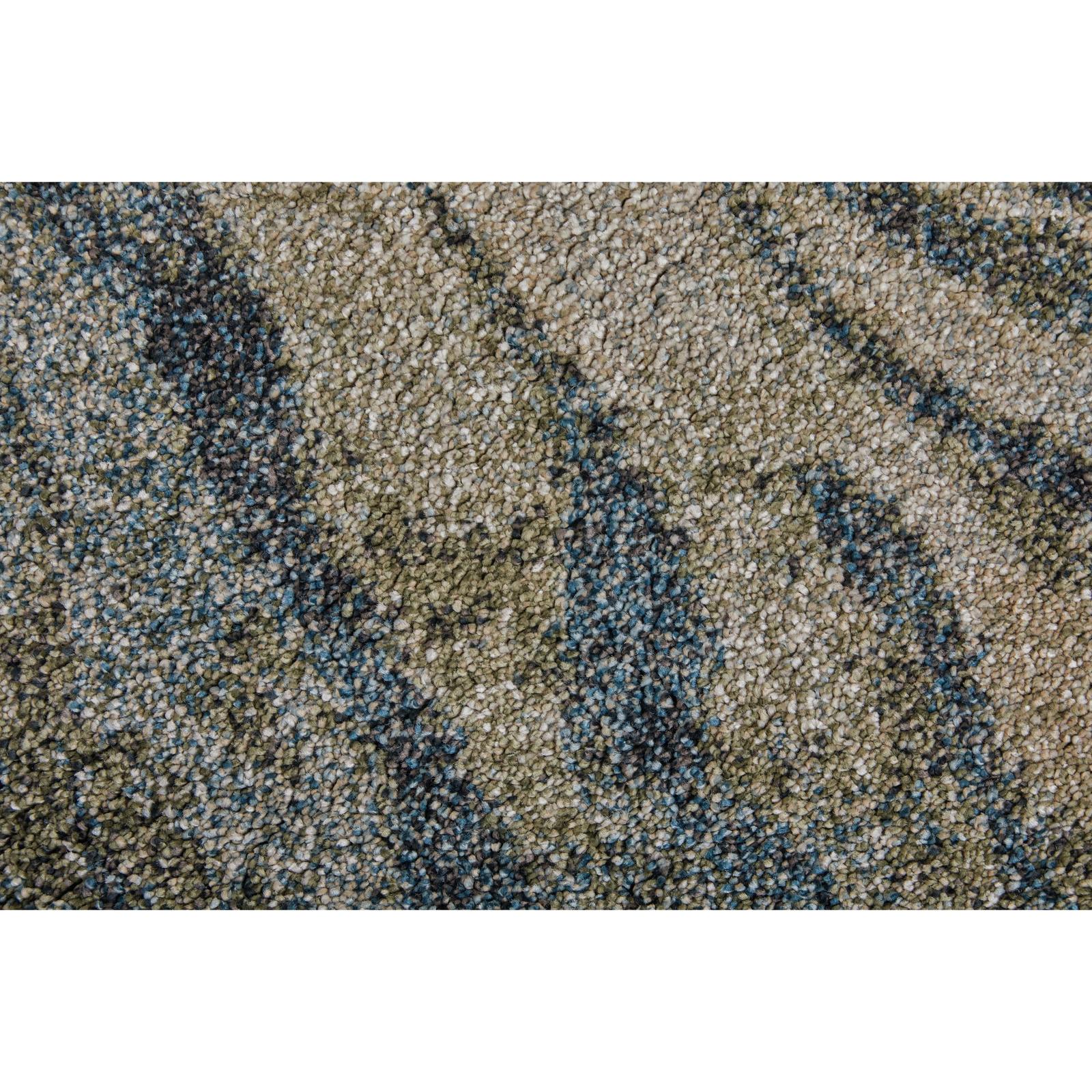 Feizy Skyview 39Q8F Modern Abstract Rug in Gray/Green/Ivory