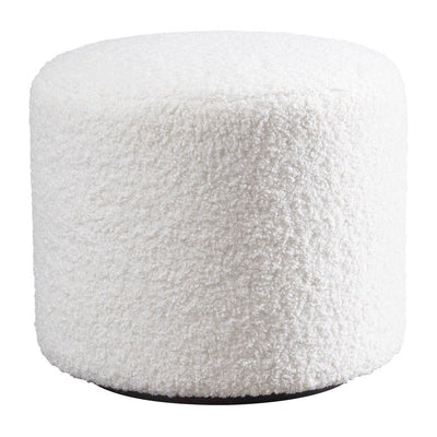Barclay Butera Upholstery Three Arch Swivel Ottoman
