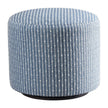 Barclay Butera Upholstery Three Arch Swivel Ottoman