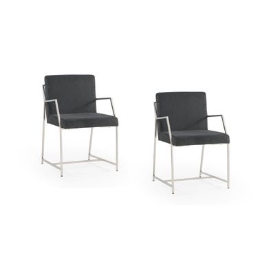 Bassett Mirror Polygon Dining Chair - Set of 2 Sale