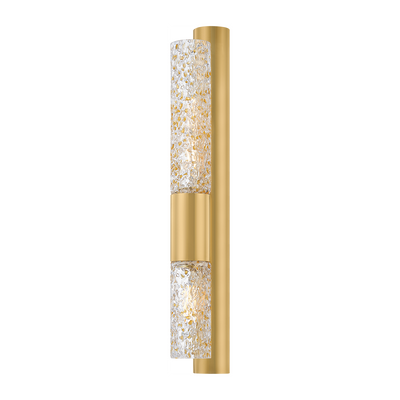 Corbett Ivalo 2 Light Vintage Brass Wall Sconce Wall Light