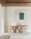 Ethnicraft Geometric Console Table