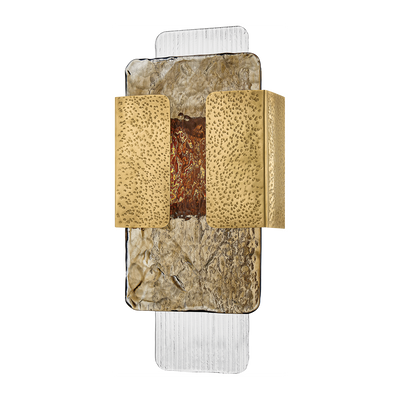 Corbett Telluride 2 Light Vintage Brass Wall Sconce Wall Light