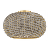 Hudson Valley Lighting Penarth 1 Light Aged Brass Flush Mount Ceiling Light