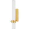 Hudson Valley Lighting Groveland Station 1 Light 4.75 inches Aged Brass Wall Sconce Wall Light