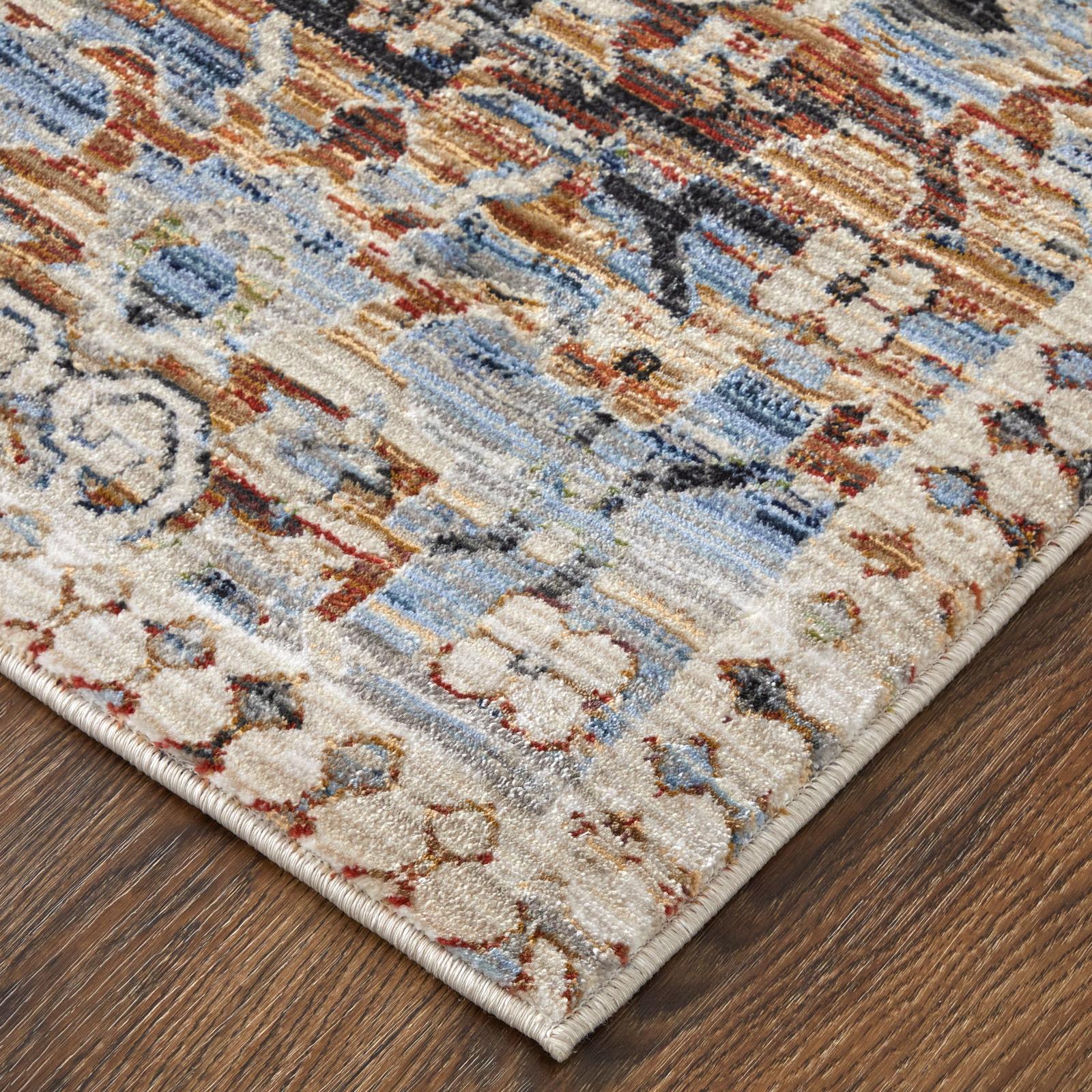 Feizy Melrose 39NZF Transitional Distressed Rug