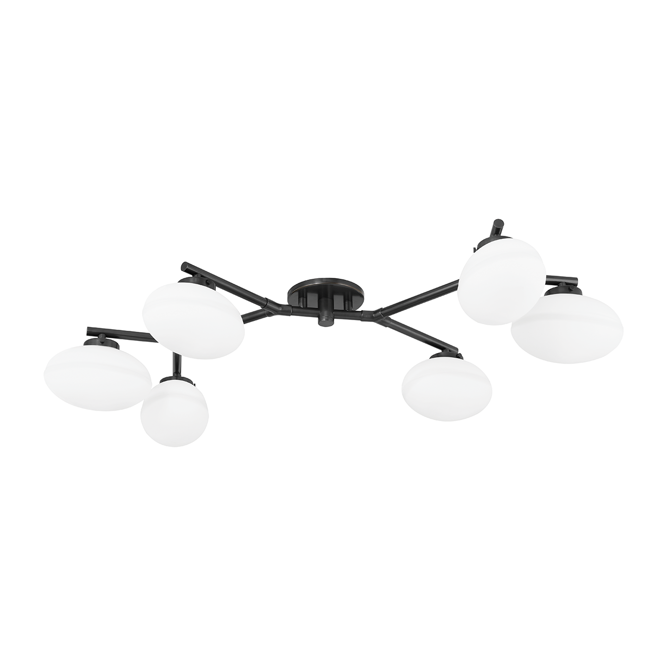 Hudson Valley Lighting Wagner 6 Light 40.88 inch Semi Flush Ceiling Light