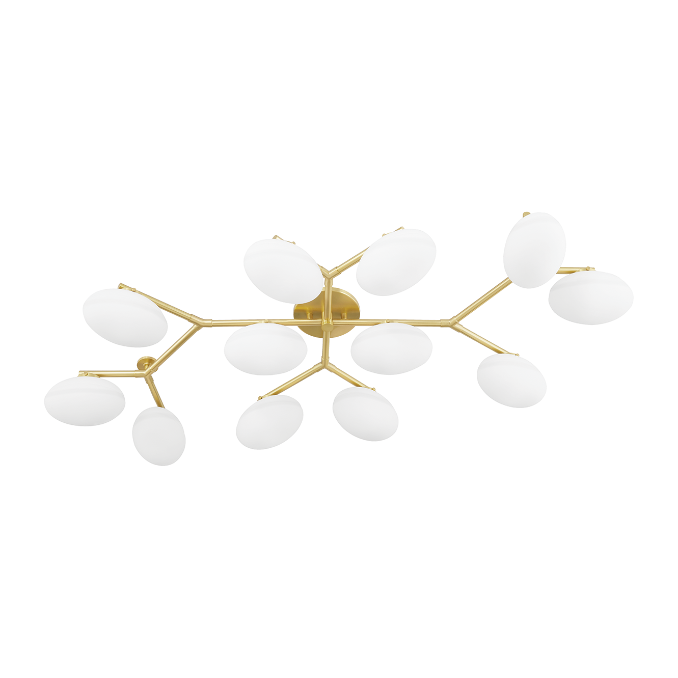 Hudson Valley Lighting Wagner 12 Light 59.38 inch Semi Flush Ceiling Light