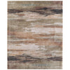 Feizy Pearson 39SBF Modern Abstract, Green/Ivory/Brown, Rug