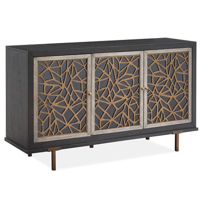 Magnussen Home Ryker Nocturn Black & Coventry Grey Server