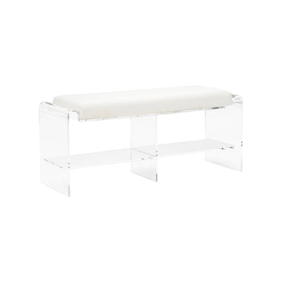 Chelsea House Renee Acrylic Long Bench