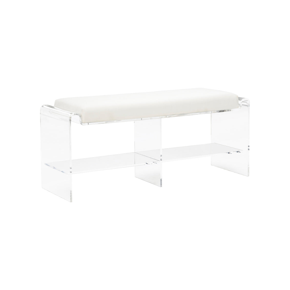 Chelsea House Renee Acrylic Long Bench