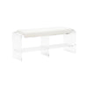 Chelsea House Renee Acrylic Long Bench
