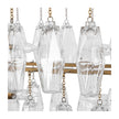 Classic Home Tressia Glass Round Chandelier