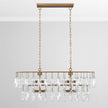 Classic Home Tressia Glass Round Chandelier