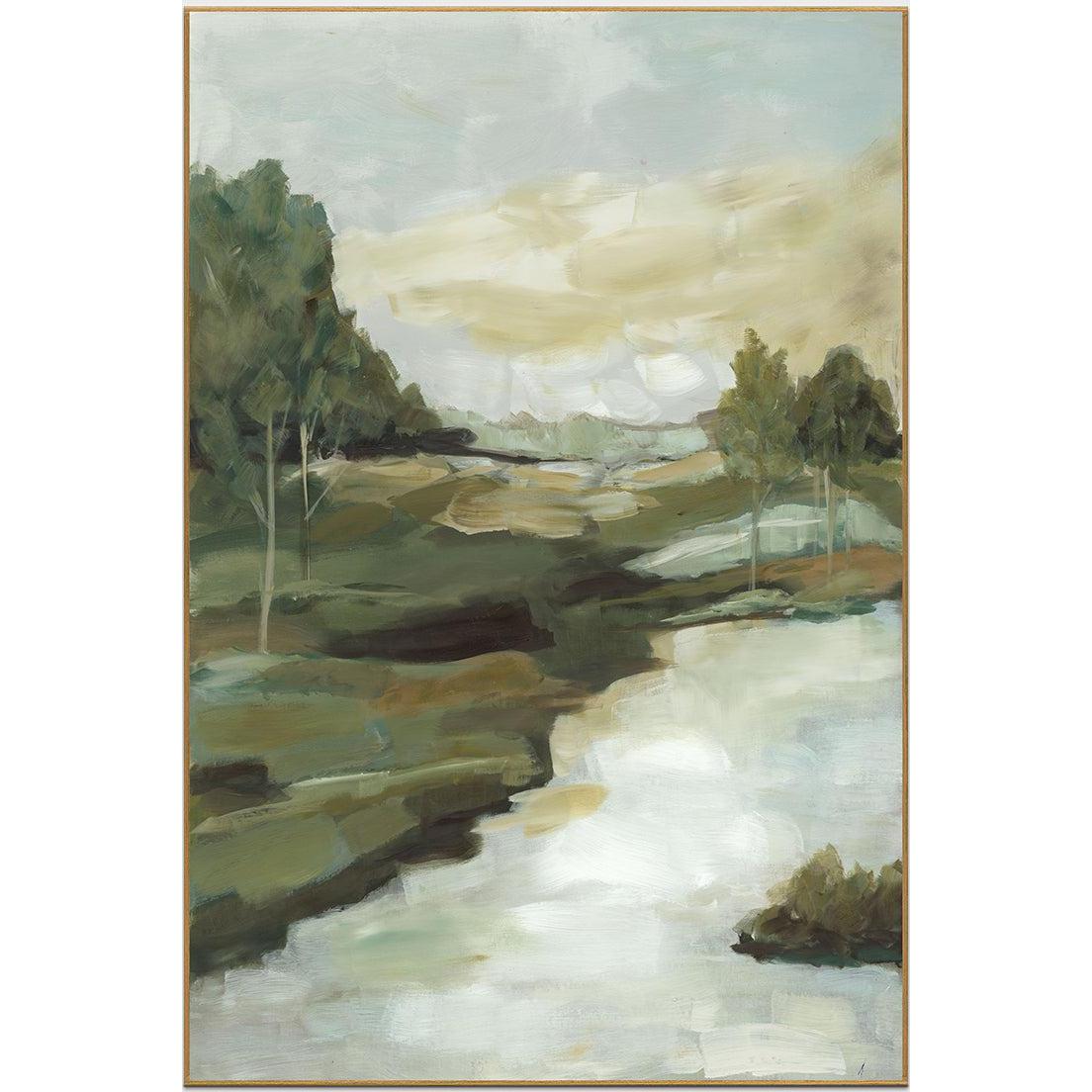 Classic Home Flash Painting 48x36 - Set of 2 by Buddy Whitlock