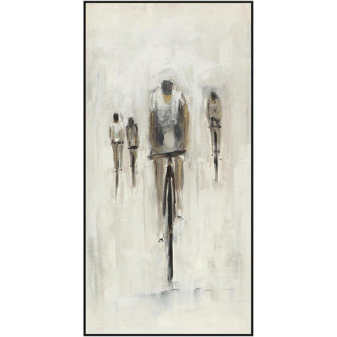 Classic Home Cyclist Painting by Buddy Whitlock