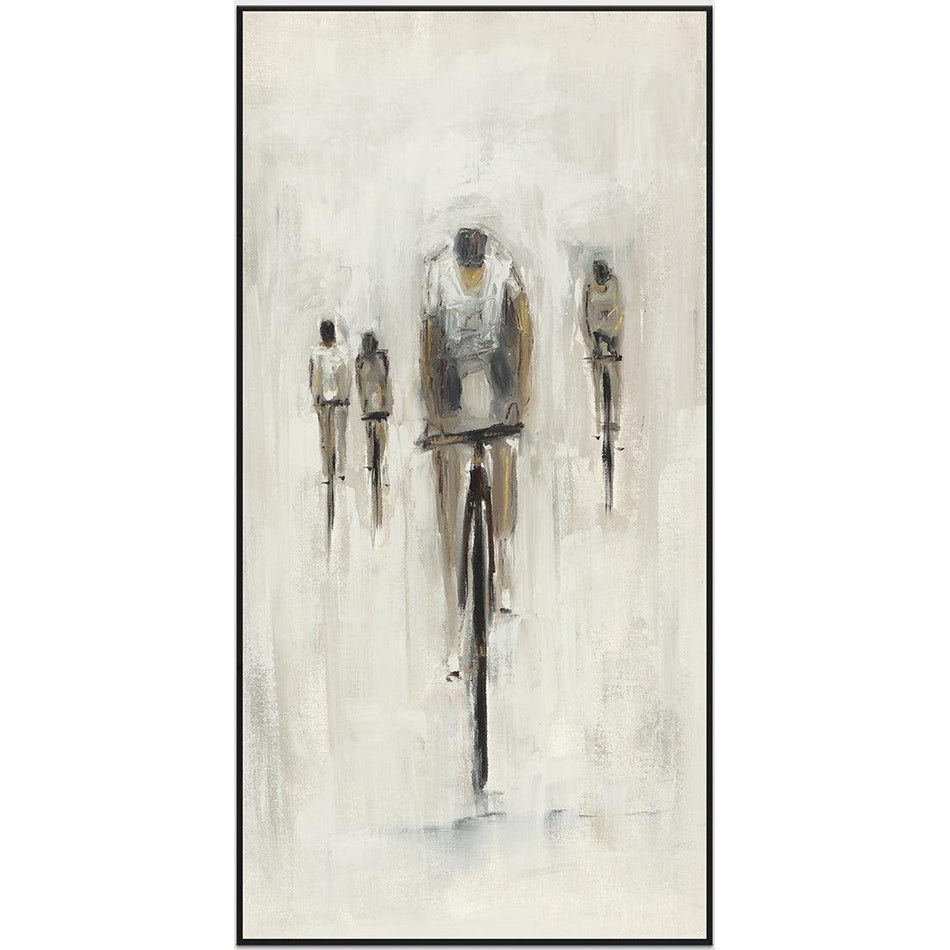 Classic Home Cyclist Painting by Buddy Whitlock
