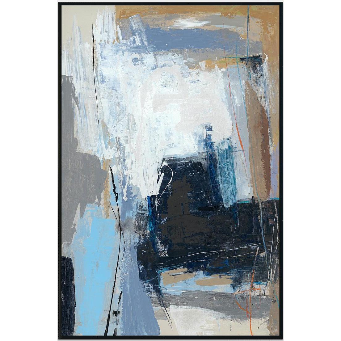 Classic Home Construct Painting Art 48x72 by Buddy Whitlock