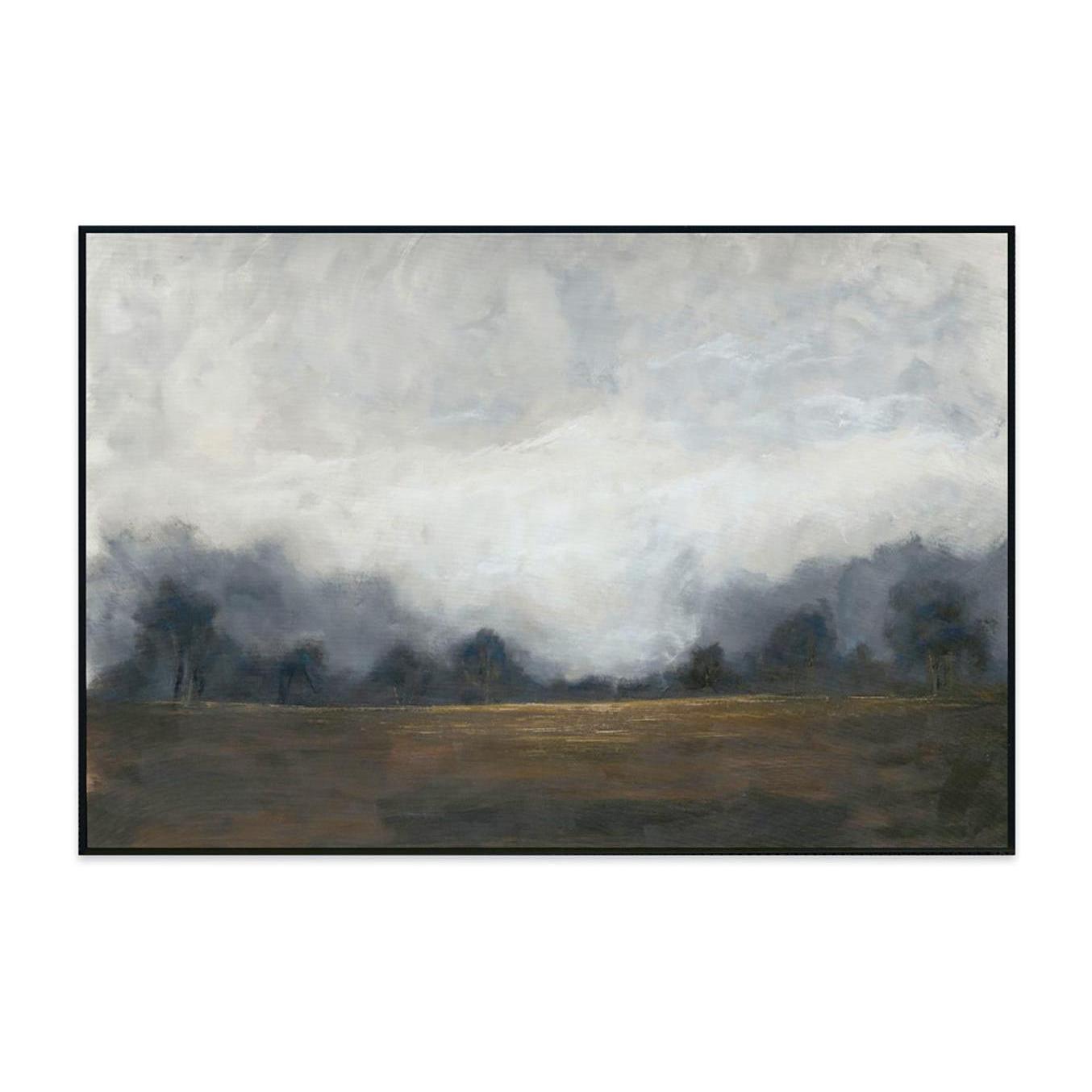 Classic Home Night Painting by Buddy Whitlock