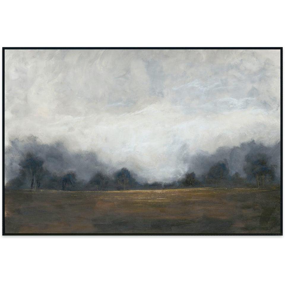 Classic Home Night Painting by Buddy Whitlock