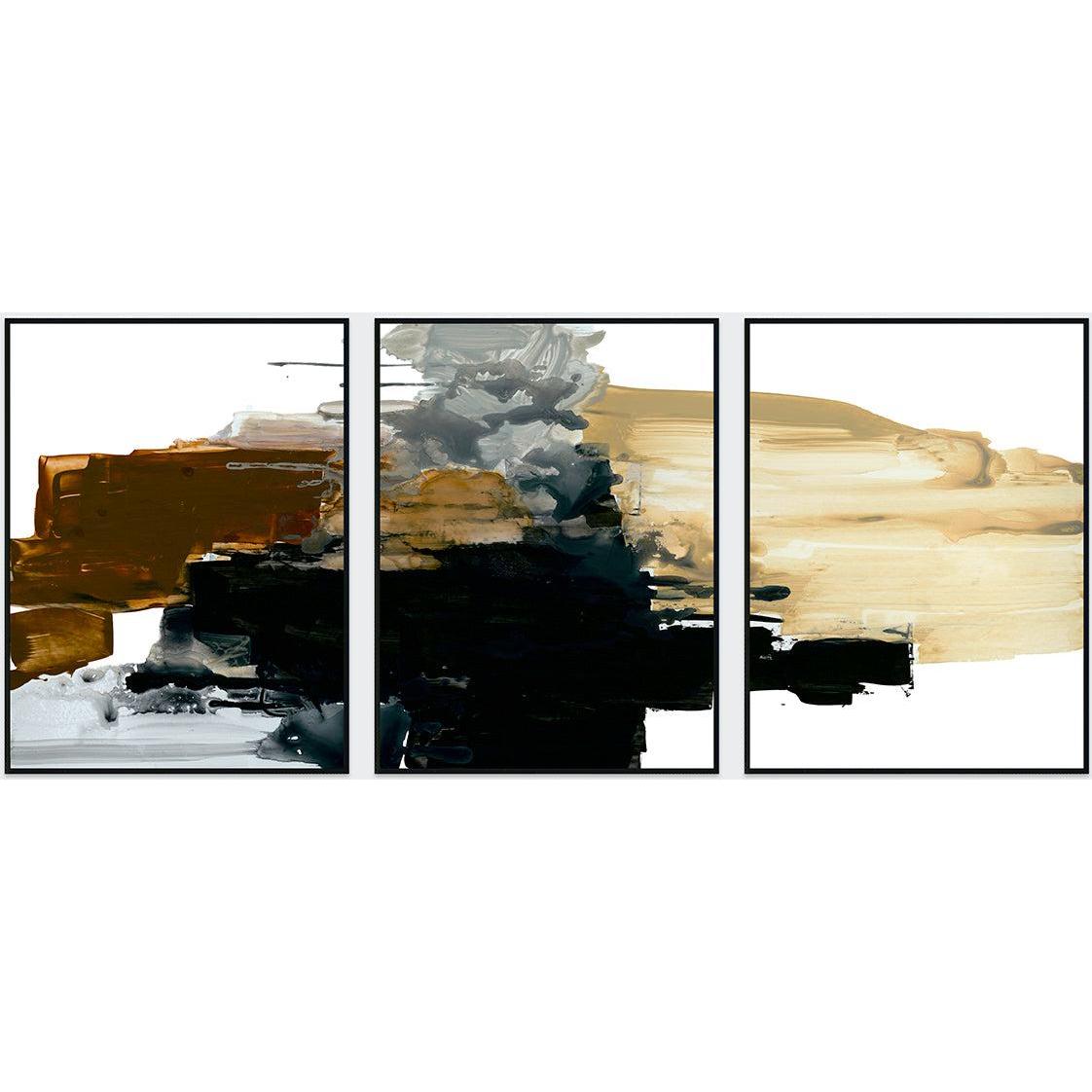 Classic Home Maverick Painting Triptych by Buddy Whitlock