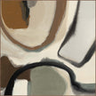 Classic Home Neutral Swirls Painting Art 48x48 by Buddy Whitlock