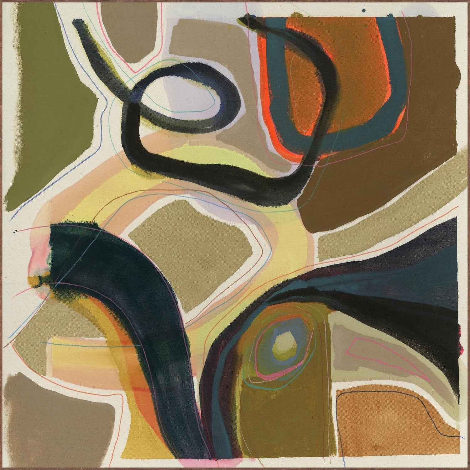 Classic Home Toya I Painting Art 48x48 by Buddy Whitlock