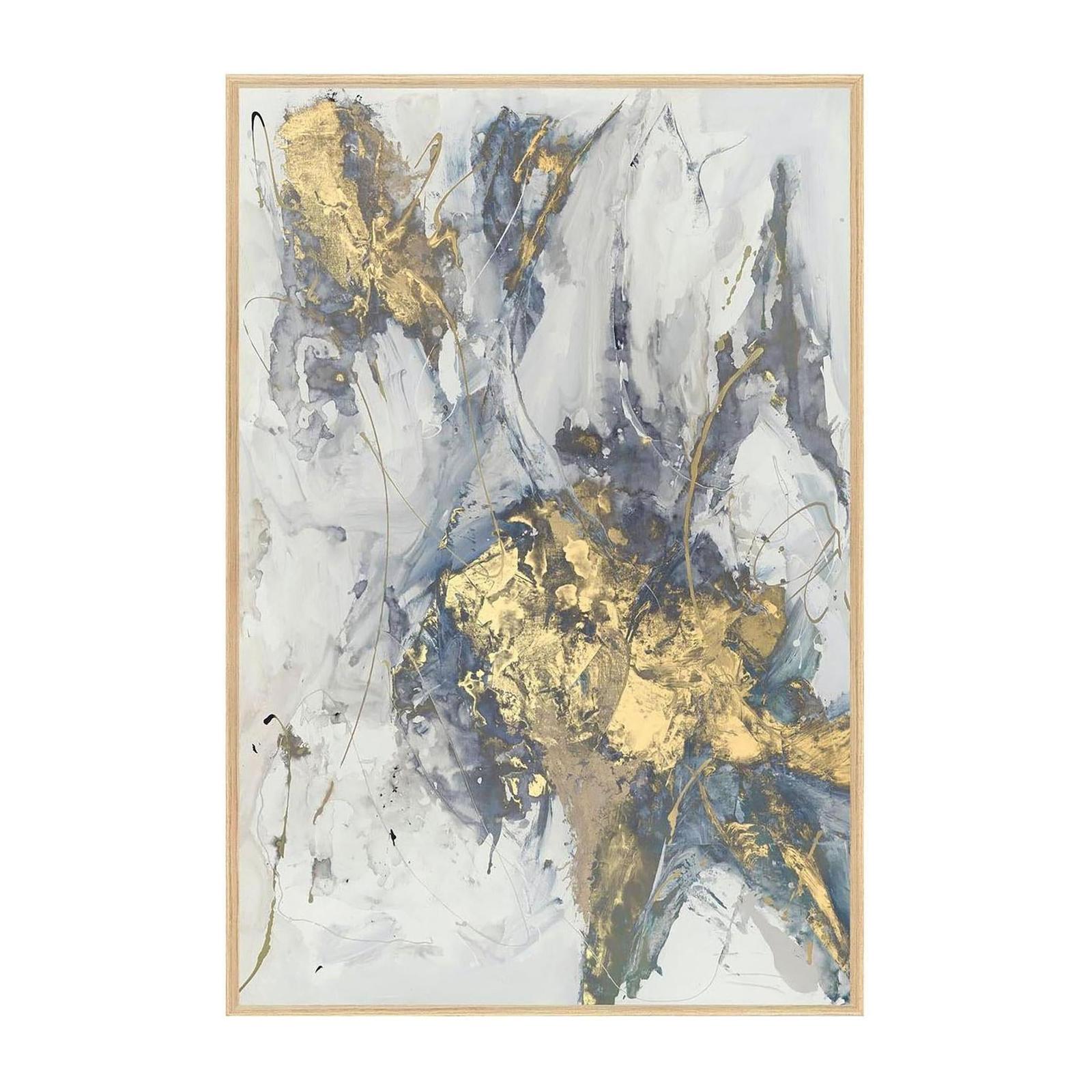 Classic Home Aqua Gold Painting by Buddy Whitlock