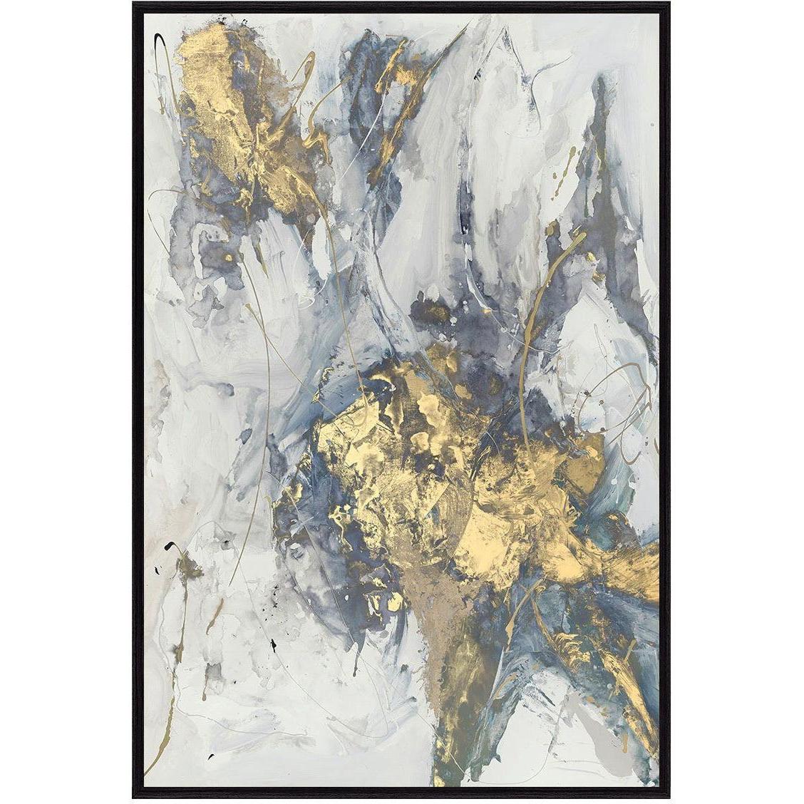 Classic Home Aqua Gold Painting by Buddy Whitlock