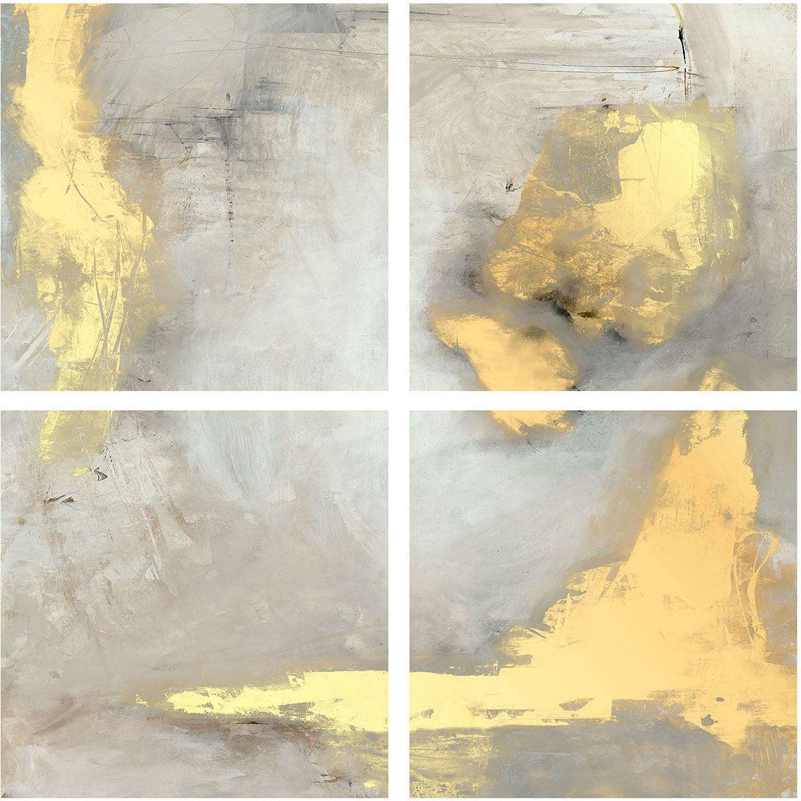 Classic Home Bygone Painting by Buddy Whitlock - Set of 4