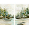 Classic Home Taiga Painting 60x40 - Set of 2 by Buddy Whitlock