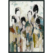 Classic Home 6 People Painting 48x72 by Buddy Whitlock
