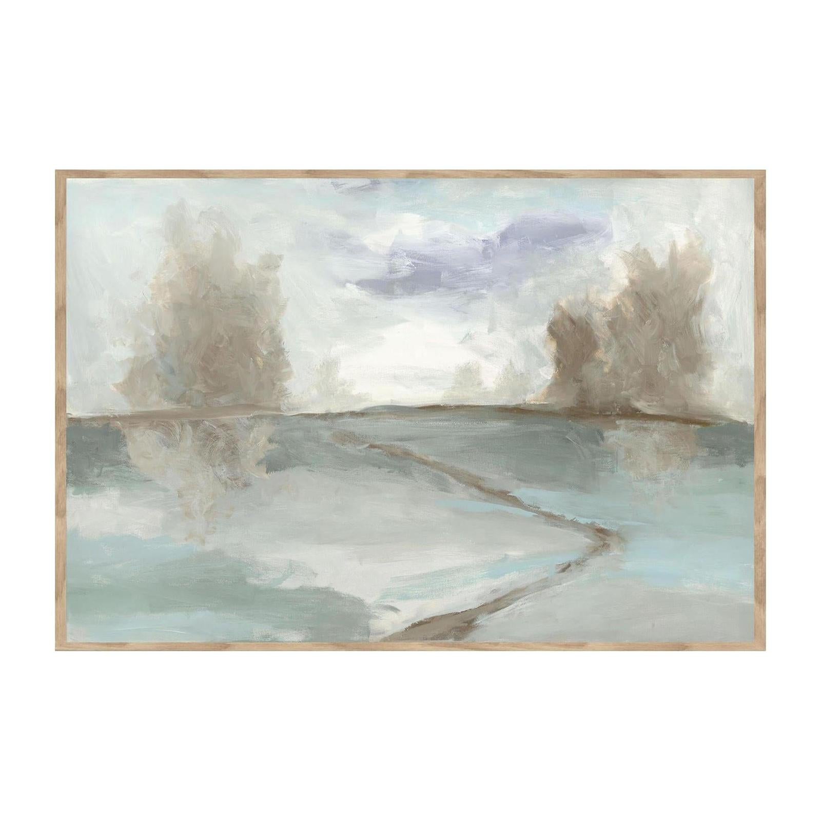Classic Home Blue Forest Painting 48x72 by Buddy