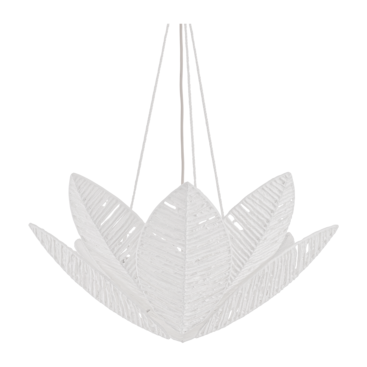 Corbett Azores 3 Light Warm Silver Leaf Chandelier Ceiling Light