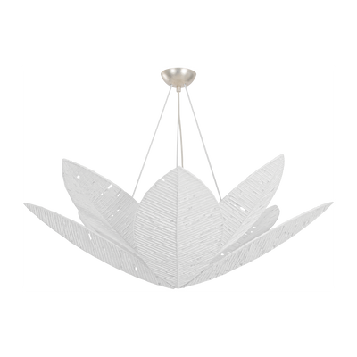 Corbett Azores 8 Light Warm Silver Leaf Chandelier Ceiling Light