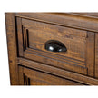Magnussen Home Bay Creek Toasted Nutmeg Cocktail Table With Casters