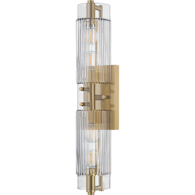 Corbett Duoro 4 Light Vintage Brass Bath Vanity & Wall Light