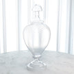 Global Views Spiraled Glass Lidded Jar Clearance