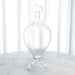 Global Views Spiraled Glass Lidded Jar