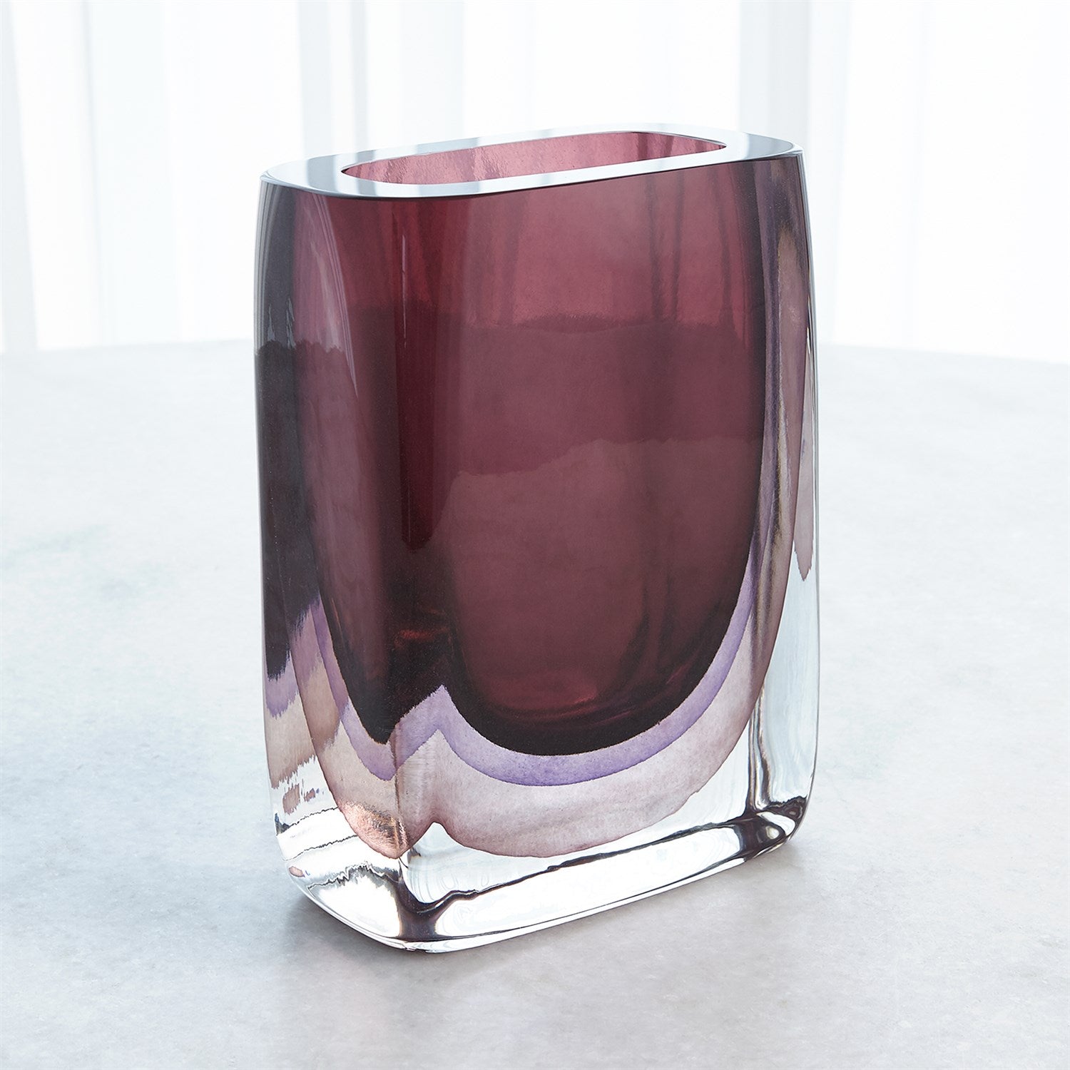 Global Views Amethyst Borealis Vase